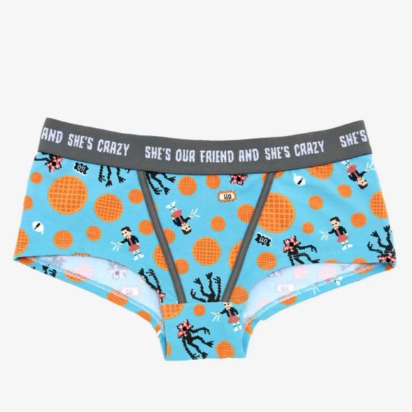 Stranger Things 8-Bit Eleven Waffles Hipster Panty - Picture 1 of 6